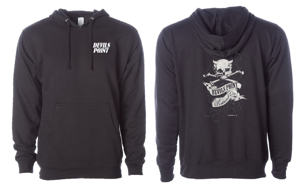 Devils Point Pullover Skull Hoodie